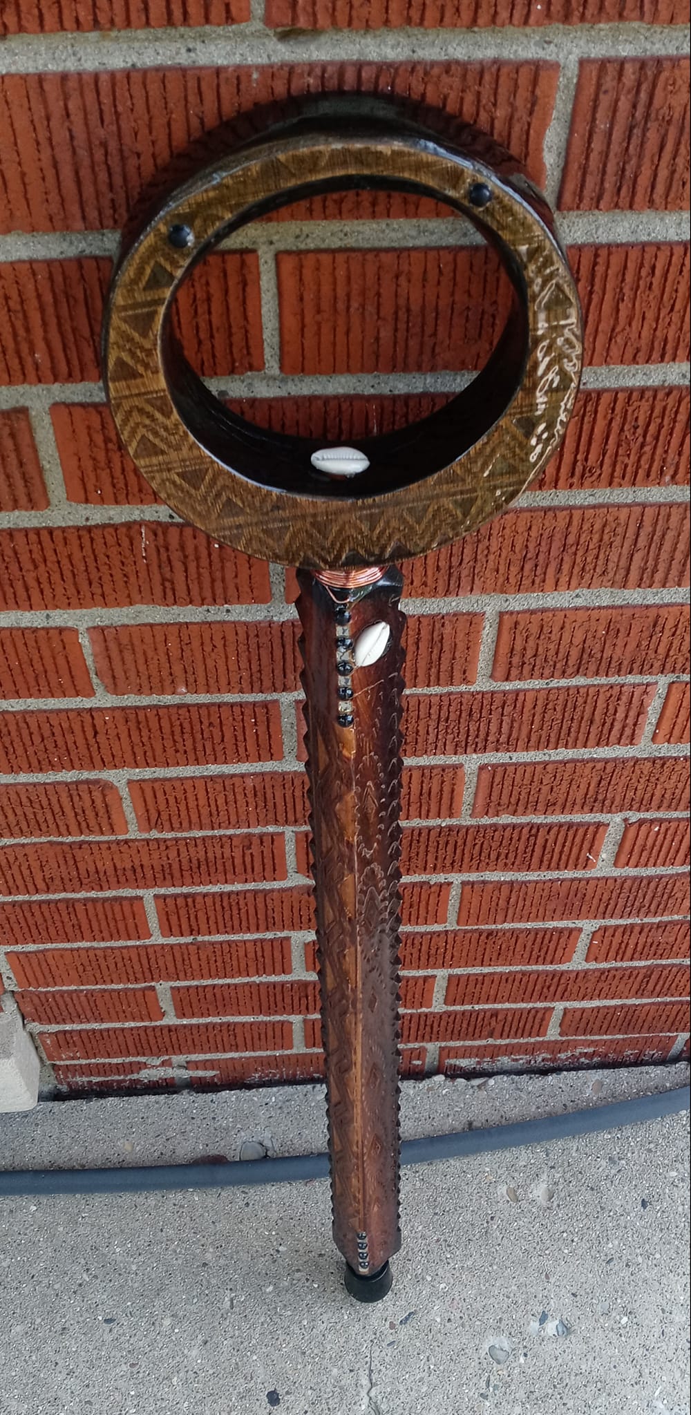Image of Unique Handcrafted Walking Stick